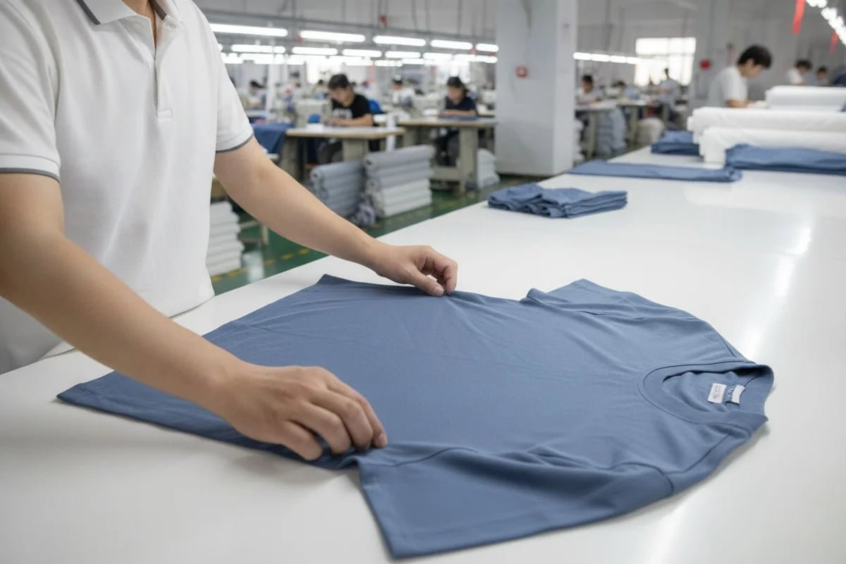 Verifying realistic production lead times for cotton t-shirts through stage-by-stage breakdown and benchmarks (ID#2)