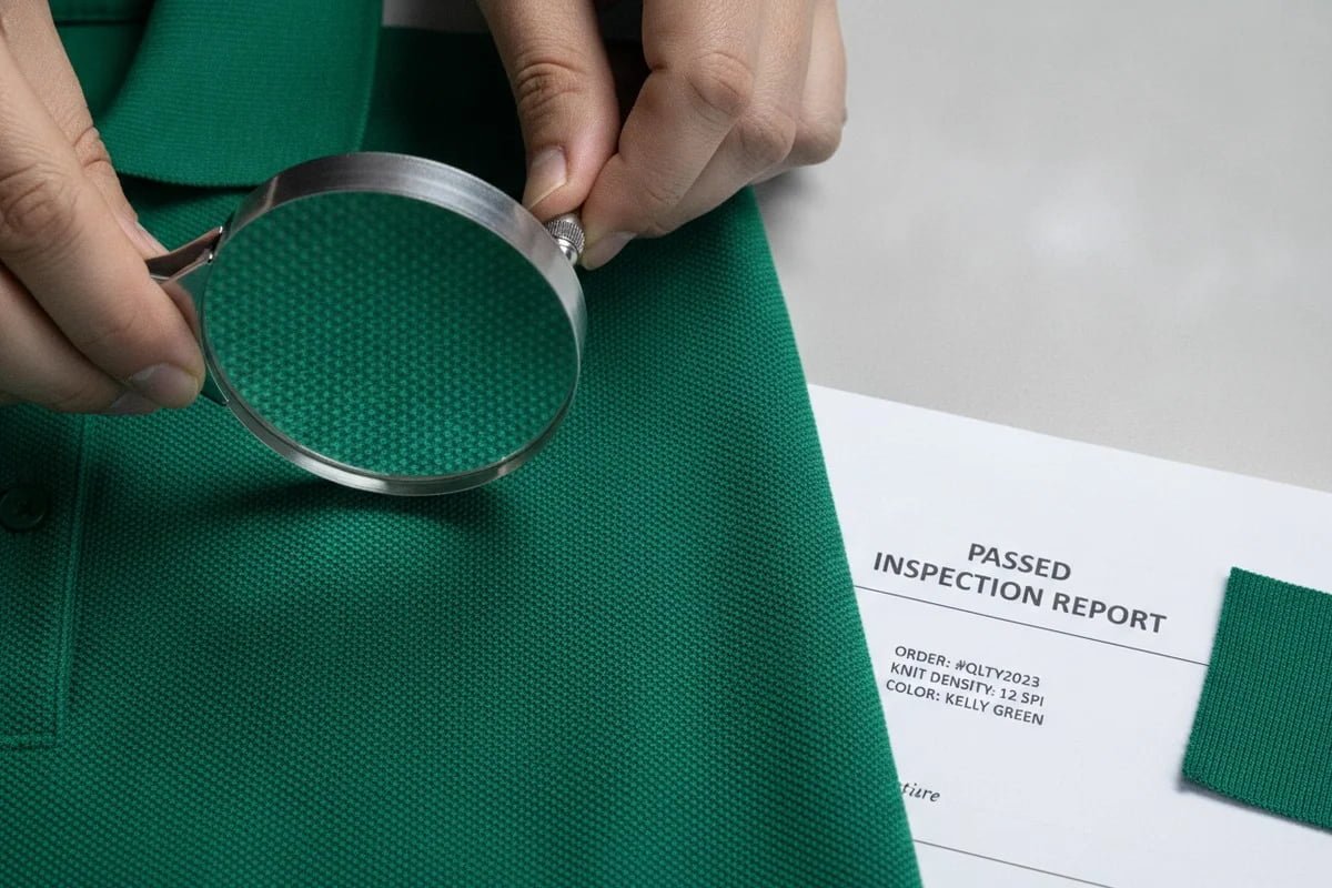Logistics and tracking standards for Chinese promotional wear suppliers including real-time shipment updates (ID#5)